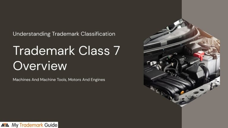 View of Trademark Class 7 – Machinery Trademark Registration