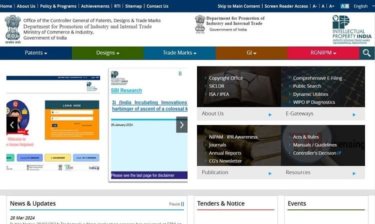 Step By Step Trademark search online Process